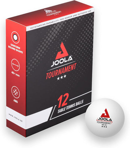 Table Tennis Balls 3-Star, Premium Quality, 3 Stars, Excellent Playing Properties and Long Durability, Compatible for Indoor and Outdoor Use