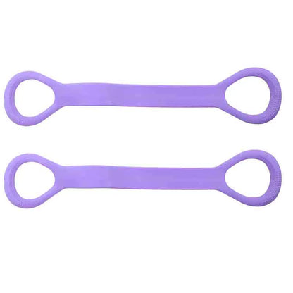 New 8-Character Puller Home Fitness Equipment Elastic Belt Yoga Auxiliary Female Open Shoulder Beauty Back Stretcher