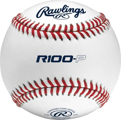 | R100-P Practice Baseballs | Collegiate | High School | Youth | Flat/Raised Seam Options
